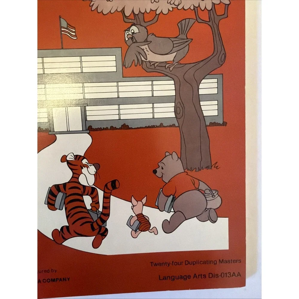 Disney School House Back To School With Winnie The Pooh Language Arts Dis 013AA